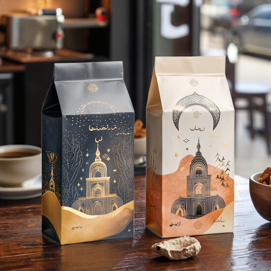 Custom Coffee Bags for Roasters SA UAE 250g 1kg Coffee Bags with Valve and Zipper Coffee Beans Packaging Bags